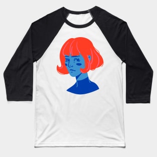 Girl Print Baseball T-Shirt